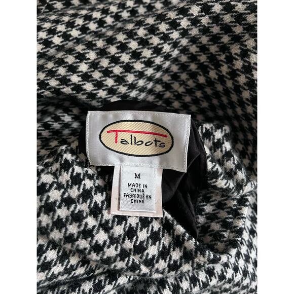 Talbots Womens Vintage Reversible Houndstooth Wool Blend Old Money Jacket Sz M - Picture 16 of 16